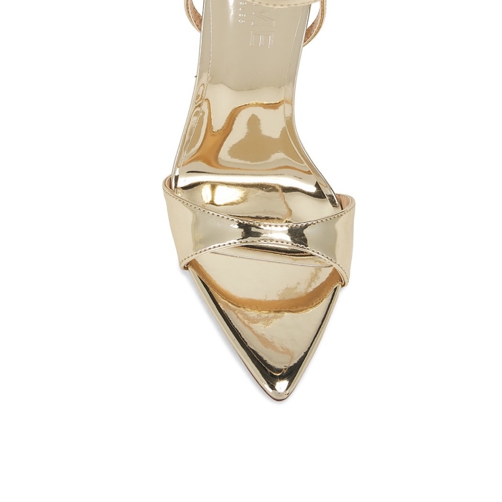 GG Heel in Mirrored Gold - Picture 10 of 11